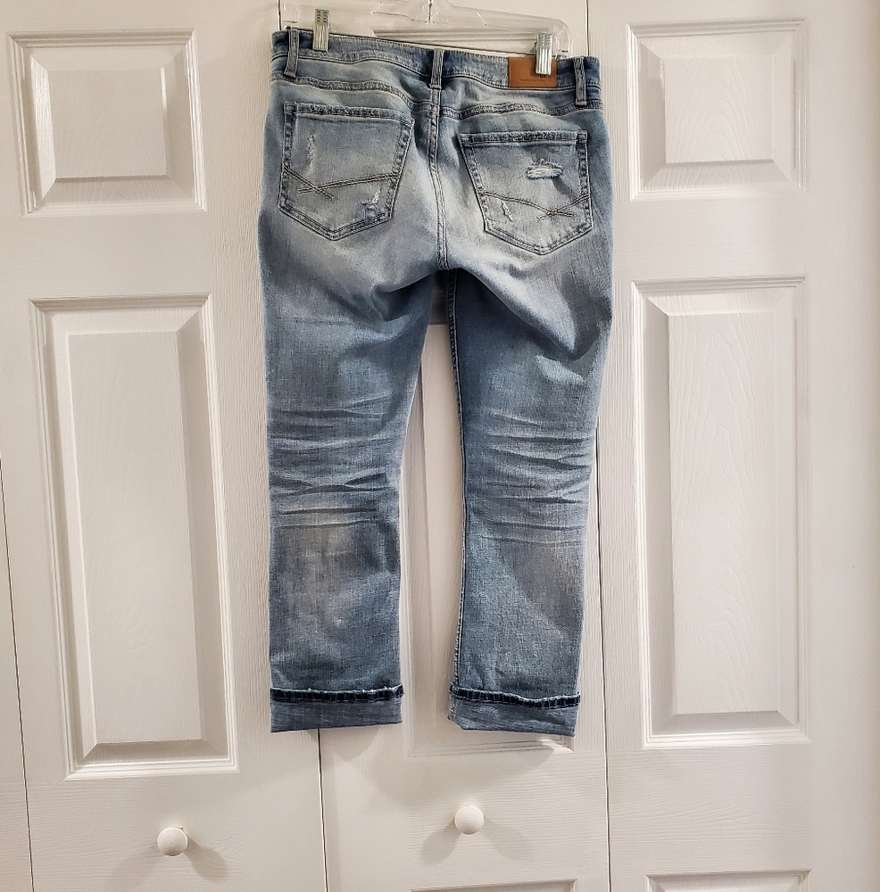 Stella Cuffed Stretch Cropped Jean - Picture 4 of 4